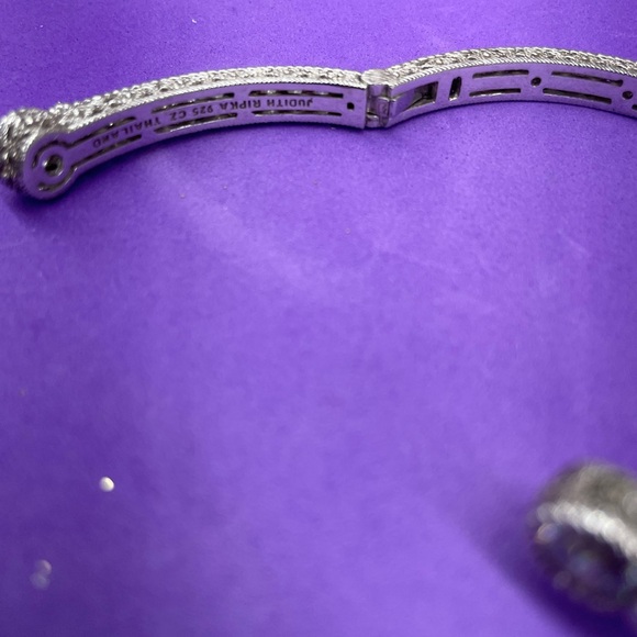 Judith Ripka Silver Bracelet - Picture 2 of 6